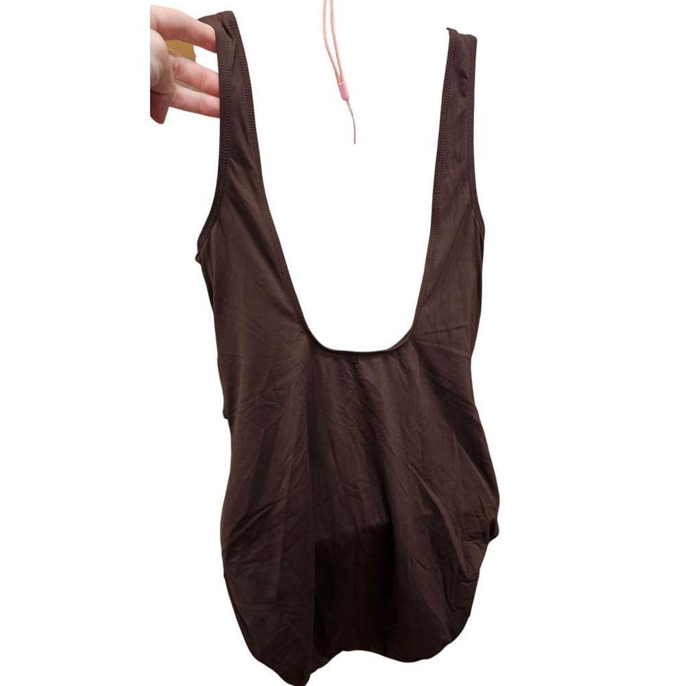 Lauren Ralph Lauren Brown One Piece Size 14 Embellished - Picture 4 of 8